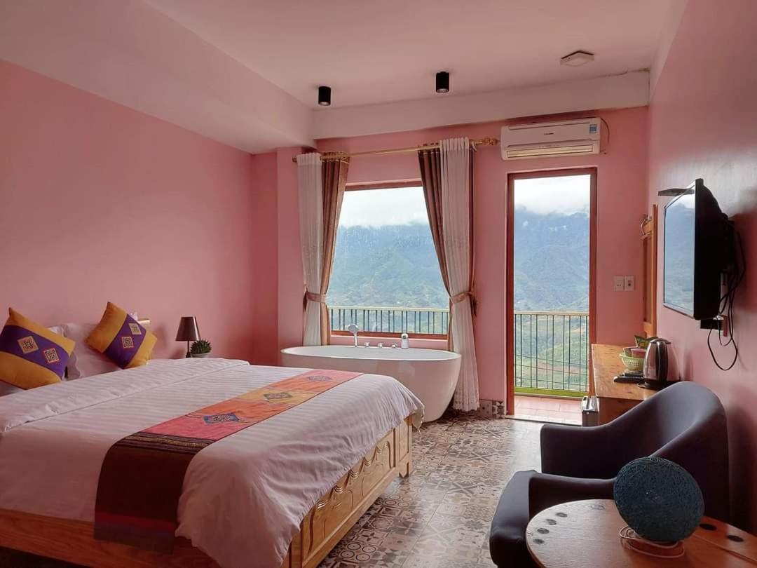 Sapa Scenery Hotel エクステリア 写真