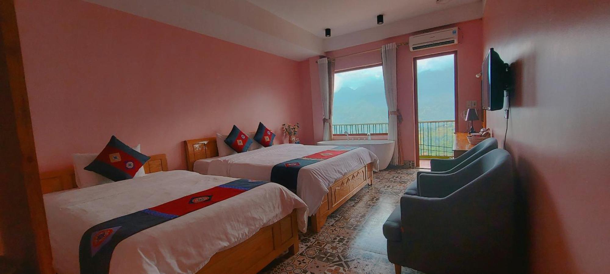 Sapa Scenery Hotel エクステリア 写真