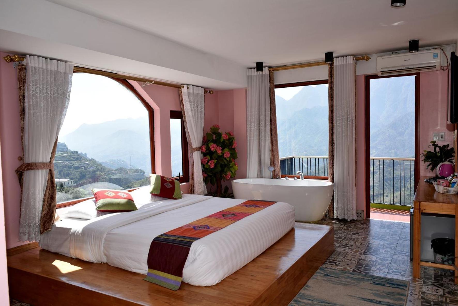 Sapa Scenery Hotel エクステリア 写真